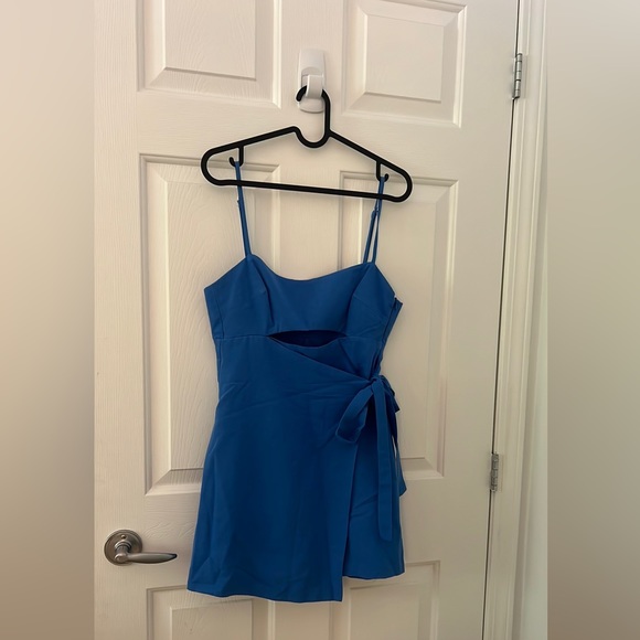 Zara Romper Blue Size Small (never worn) - Picture 2 of 3